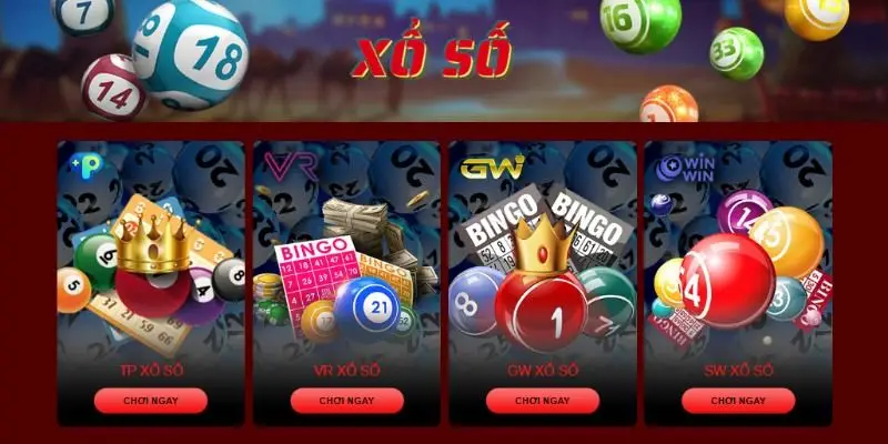 Các hình thức xổ số tại TP Lottery For88